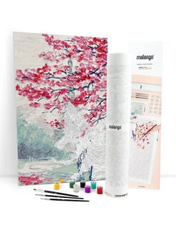 Schilderen-op-nummer-set "Parijse Kersenbloesem" - Vanaf 14 Jaar