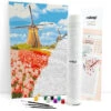 Schilderen-op-nummer-set "Tulpenlandschap" - Vanaf 14 Jaar -Gstar Kleding Winkel malango schilderen op nummer set tulpenlandschap vanaf 14 jaar