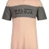 Maloja Functioneel Shirt "BergkieferM" Lichtroze/grijs -Gstar Kleding Winkel maloja functioneel shirt bergkieferm lichtroze grijs