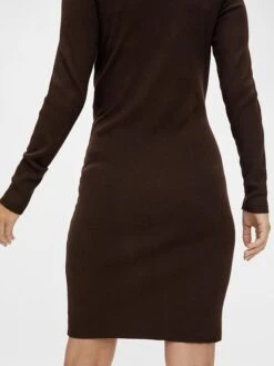 Zwangerschapsjurk "Jacina" Donkerbruin -Gstar Kleding Winkel mama licious zwangerschapsjurk jacina donkerbruin 5