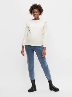 Zwangerschapsspijkerbroek "Town" - Regular Fit - Blauw 12 Zwangerschapsspijkerbroek "Town" - Regular Fit - Blauw -Gstar Kleding Winkel mama licious zwangerschapsspijkerbroek town regular fit blauw 3