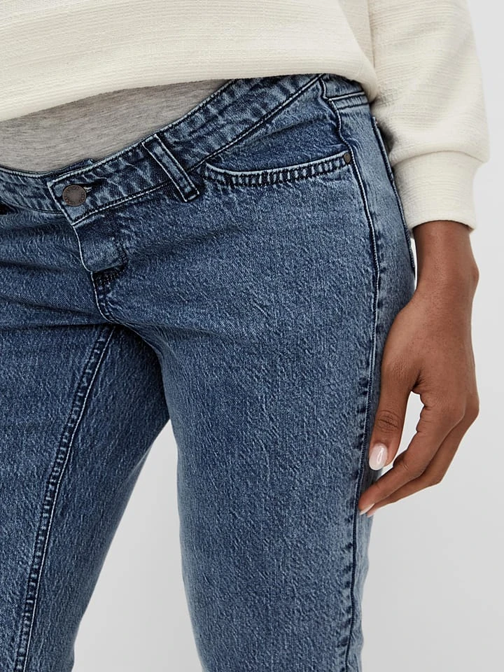 Zwangerschapsspijkerbroek "Town" - Regular Fit - Blauw 8 Zwangerschapsspijkerbroek "Town" - Regular Fit - Blauw - Afbeelding 6