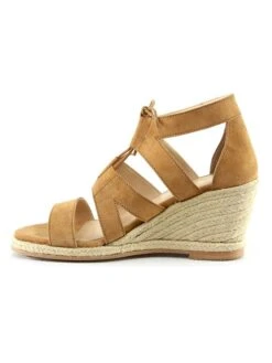 Leren Sleehaksandalen "Sephora" Beige -Gstar Kleding Winkel manoukian shoes leren sleehaksandalen sephora beige 2