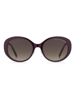 Dameszonnebril Aubergine/donkerbruin -Gstar Kleding Winkel marc jacobs sunglasses dameszonnebril aubergine donkerbruin 2