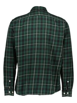 Marc O'Polo Blouse Donkergroen/zwart -Gstar Kleding Winkel marc opolo blouse donkergroen zwart 1