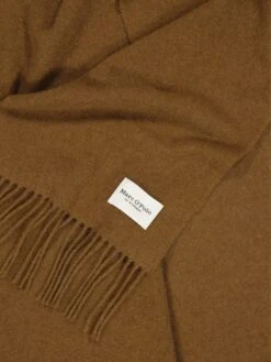 Marc O'Polo Wollen Sjaal Bruin -Gstar Kleding Winkel marc opolo wollen sjaal bruin 2