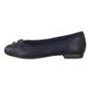 Marco Tozzi Ballerina's Donkerblauw -Gstar Kleding Winkel marco tozzi ballerinas donkerblauw