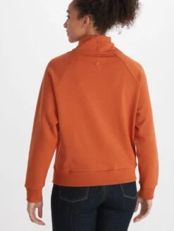 Marmot Fleece Trui "Rowan" Oranje -Gstar Kleding Winkel marmot fleece trui rowan oranje 1