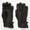 Marmot Leren Handschoenen "Dragtooth" Zwart -Gstar Kleding Winkel marmot leren handschoenen dragtooth zwart