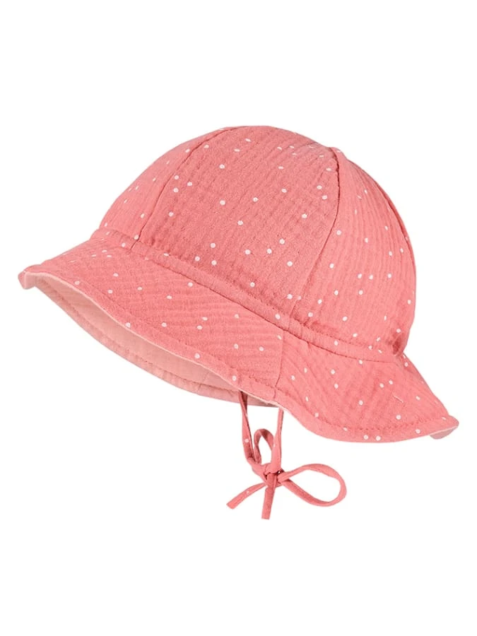 Maximo Hoed Oudroze/wit 3 Maximo Hoed Oudroze/wit