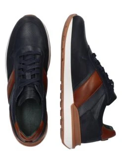 Leren Sneakers " Richie" Donkerblauw -Gstar Kleding Winkel mcgregor leren sneakers richie donkerblauw 3