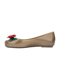 Melissa Ballerina's Goudkleurig -Gstar Kleding Winkel melissa ballerinas goudkleurig 2