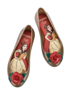 Melissa Ballerina's Goudkleurig -Gstar Kleding Winkel melissa ballerinas goudkleurig 4