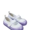Melissa Ballerina's Met Bandje Paars/wit 1 Melissa Ballerina's Met Bandje Paars/wit -Gstar Kleding Winkel melissa ballerinas met bandje paars wit