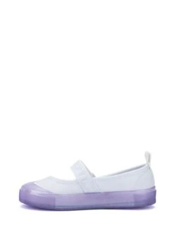 Melissa Ballerina's Met Bandje Paars/wit -Gstar Kleding Winkel melissa ballerinas met bandje paars wit 2