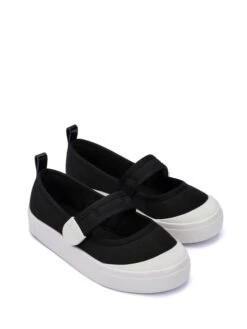 Melissa Ballerina's Met Bandje Wit/zwart