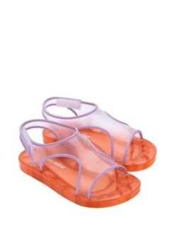 Melissa Sandalen Oranje/paars