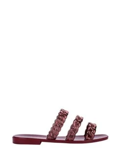 Melissa Slippers Bordeaux -Gstar Kleding Winkel melissa slippers bordeaux 1