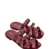 Melissa Slippers Bordeaux -Gstar Kleding Winkel melissa slippers bordeaux