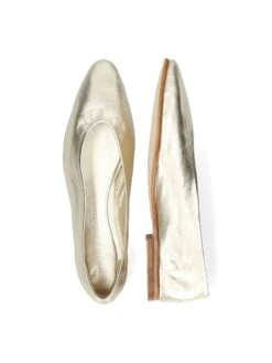 MELVIN & HAMILTON Leren Ballerina's "Mira 1" Goudkleurig -Gstar Kleding Winkel melvin and hamilton leren ballerinas mira 1 goudkleurig 5