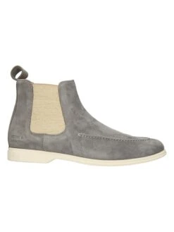 MELVIN & HAMILTON Leren Chelseaboots "Earl 21" Grijs/beige -Gstar Kleding Winkel melvin and hamilton leren chelseaboots earl 21 grijs beige 2