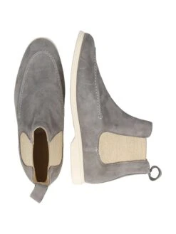 MELVIN & HAMILTON Leren Chelseaboots "Earl 21" Grijs/beige -Gstar Kleding Winkel melvin and hamilton leren chelseaboots earl 21 grijs beige 6