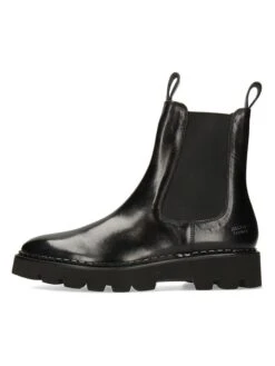 MELVIN & HAMILTON Leren Chelseaboots "Sally 186" Zwart -Gstar Kleding Winkel melvin and hamilton leren chelseaboots sally 186 zwart 1