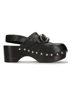 MELVIN & HAMILTON Leren Clogs "Flora 1" Zwart -Gstar Kleding Winkel melvin and hamilton leren clogs flora 1 zwart 2