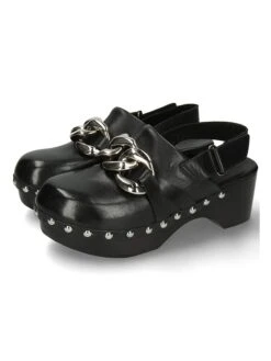 MELVIN & HAMILTON Leren Clogs "Flora 1" Zwart -Gstar Kleding Winkel melvin and hamilton leren clogs flora 1 zwart 5