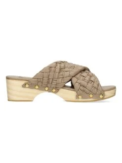 MELVIN & HAMILTON Leren Clogs "Sina 2" Beige -Gstar Kleding Winkel melvin and hamilton leren clogs sina 2 beige 2