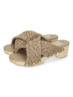 MELVIN & HAMILTON Leren Clogs "Sina 2" Beige -Gstar Kleding Winkel melvin and hamilton leren clogs sina 2 beige 5