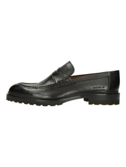 MELVIN & HAMILTON Leren Mocassins "George 5" Zwart -Gstar Kleding Winkel melvin and hamilton leren mocassins george 5 zwart 1