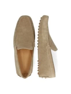 MELVIN & HAMILTON Leren Mocassins "Nelson 1" Beige -Gstar Kleding Winkel melvin and hamilton leren mocassins nelson 1 beige 5
