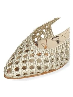 MELVIN & HAMILTON Leren Slingballerinas "Alexa 27" Goudkleurig -Gstar Kleding Winkel melvin and hamilton leren slingballerinas alexa 27 goudkleurig 3