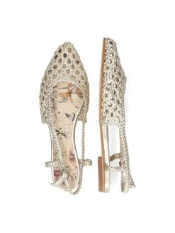 MELVIN & HAMILTON Leren Slingballerinas "Alexa 27" Goudkleurig -Gstar Kleding Winkel melvin and hamilton leren slingballerinas alexa 27 goudkleurig 6