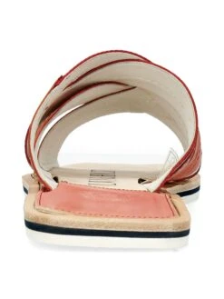 MELVIN & HAMILTON Leren Slippers "Bob 2" Oranje -Gstar Kleding Winkel melvin and hamilton leren slippers bob 2 oranje 3