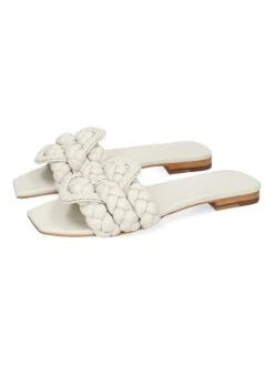 MELVIN & HAMILTON Leren Slippers "Brooke 2" Wit -Gstar Kleding Winkel melvin and hamilton leren slippers brooke 2 wit 5