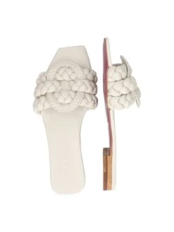 MELVIN & HAMILTON Leren Slippers "Brooke 2" Wit -Gstar Kleding Winkel melvin and hamilton leren slippers brooke 2 wit 6