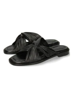 MELVIN & HAMILTON Leren Slippers "Elodie 22" Zwart -Gstar Kleding Winkel melvin and hamilton leren slippers elodie 22 zwart 5