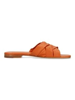 MELVIN & HAMILTON Leren Slippers "Elodie 46" Oranje -Gstar Kleding Winkel melvin and hamilton leren slippers elodie 46 oranje 2