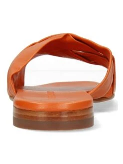 MELVIN & HAMILTON Leren Slippers "Elodie 46" Oranje -Gstar Kleding Winkel melvin and hamilton leren slippers elodie 46 oranje 4