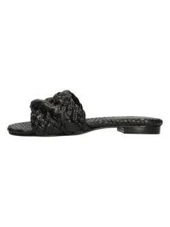 MELVIN & HAMILTON Leren Slippers "Elodie 53" Zwart -Gstar Kleding Winkel melvin and hamilton leren slippers elodie 53 zwart 1