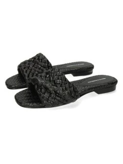 MELVIN & HAMILTON Leren Slippers "Elodie 53" Zwart -Gstar Kleding Winkel melvin and hamilton leren slippers elodie 53 zwart 5