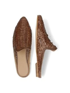 MELVIN & HAMILTON Leren Slippers "Lydia 2" Lichtbruin -Gstar Kleding Winkel melvin and hamilton leren slippers lydia 2 lichtbruin 6