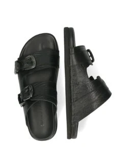 MELVIN & HAMILTON Leren Slippers "Wilma 25" Zwart -Gstar Kleding Winkel melvin and hamilton leren slippers wilma 25 zwart 6