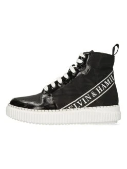 MELVIN & HAMILTON Leren Sneakers "Nuri 14" Zwart -Gstar Kleding Winkel melvin and hamilton leren sneakers nuri 14 zwart 1