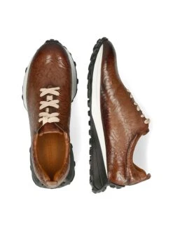 MELVIN & HAMILTON Leren Sneakers "Richmond 3" Bruin -Gstar Kleding Winkel melvin and hamilton leren sneakers richmond 3 bruin 6