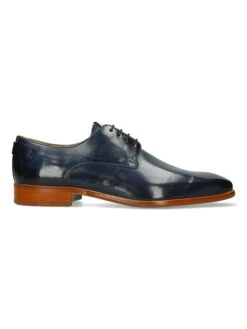 MELVIN & HAMILTON Leren Veterschoenen "Bond 1" Donkerblauw -Gstar Kleding Winkel melvin and hamilton leren veterschoenen bond 1 donkerblauw 2