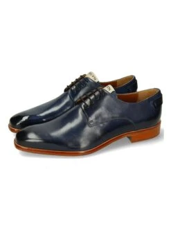 MELVIN & HAMILTON Leren Veterschoenen "Bond 1" Donkerblauw -Gstar Kleding Winkel melvin and hamilton leren veterschoenen bond 1 donkerblauw 5