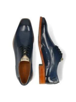 MELVIN & HAMILTON Leren Veterschoenen "Bond 1" Donkerblauw -Gstar Kleding Winkel melvin and hamilton leren veterschoenen bond 1 donkerblauw 6